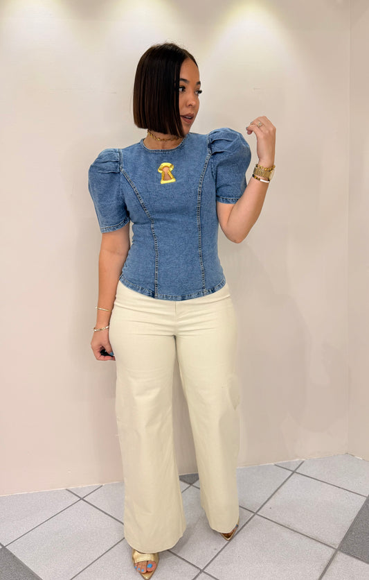 DENIM TOP