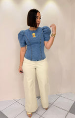 DENIM TOP
