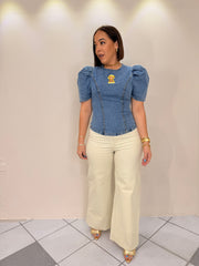 DENIM TOP