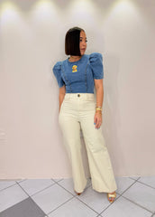 DAPHNE PANTALÓN BEIGE