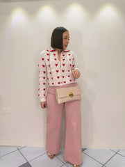 SWEATER TOP CORAZONES