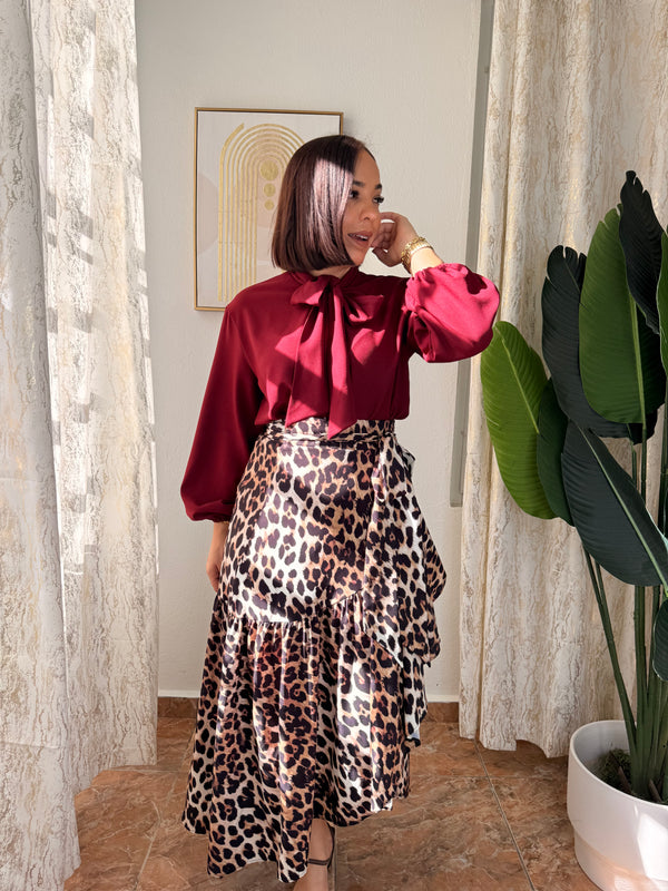 BURGUNDY TOP