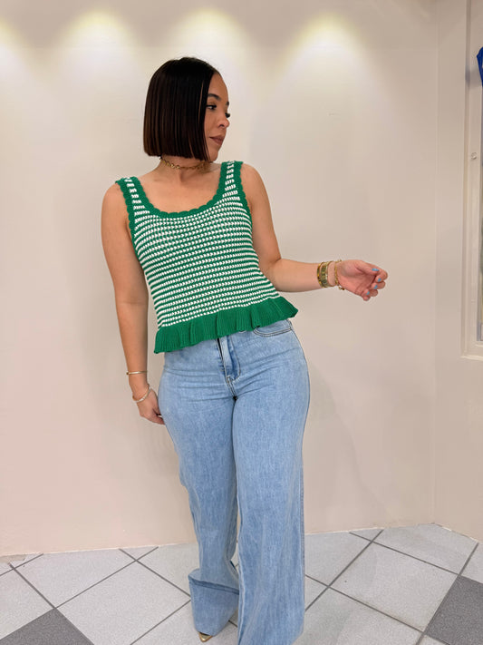 CROCHET TOP VERDE