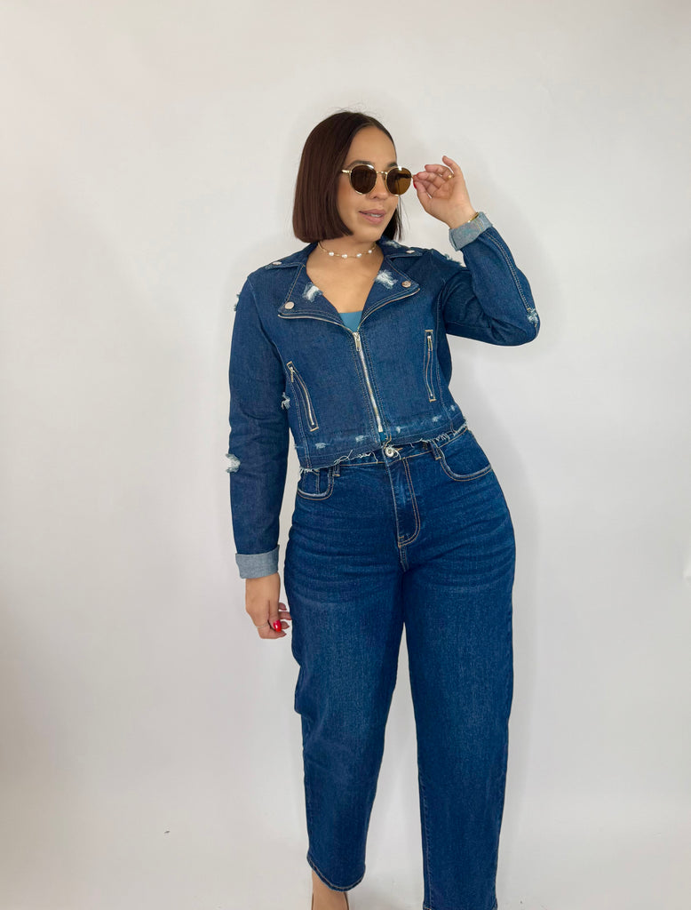 BLUE DENIM JACKET