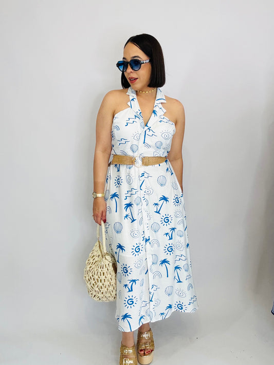 MARINA” WHITE DRESS