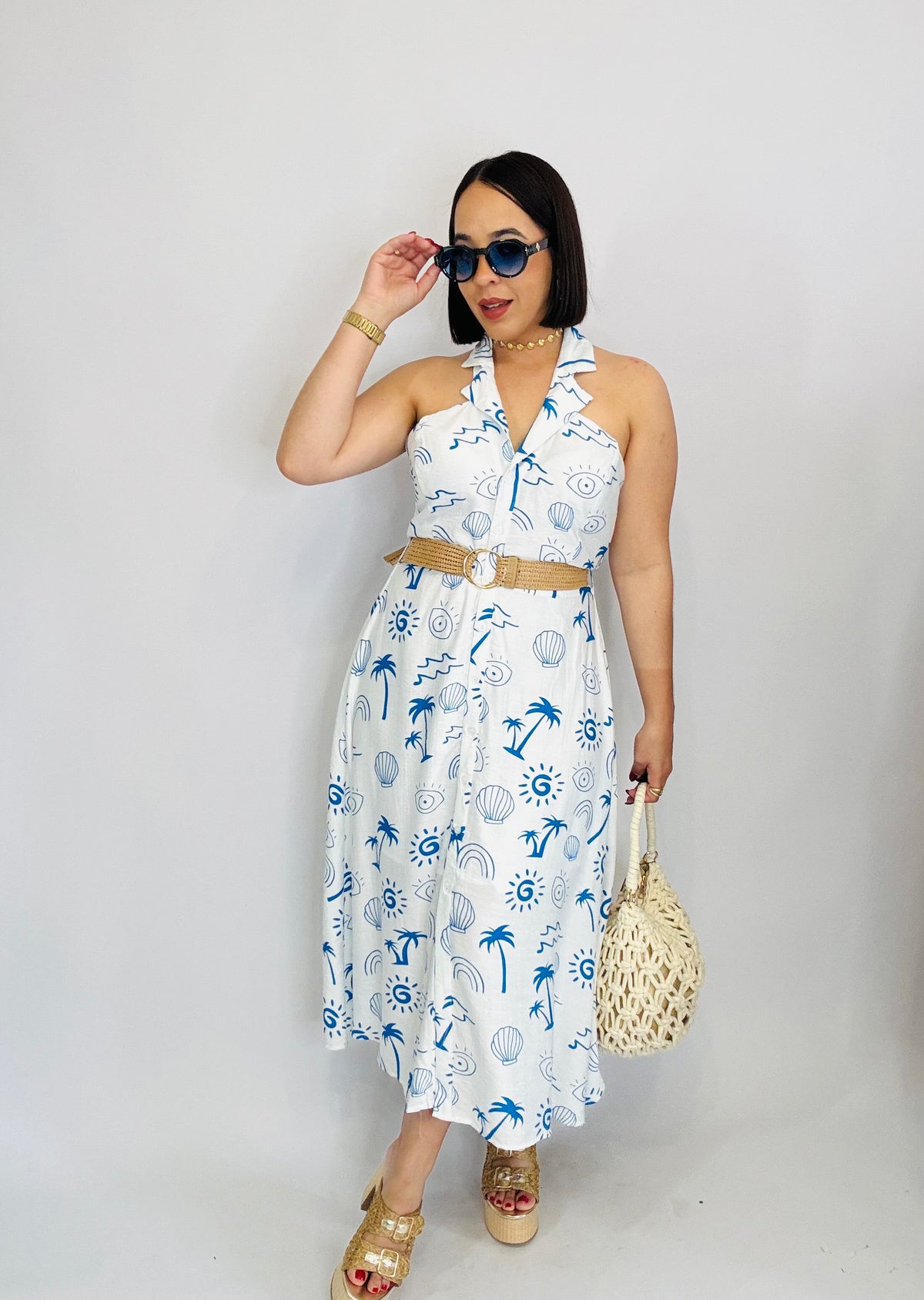 MARINA” WHITE DRESS