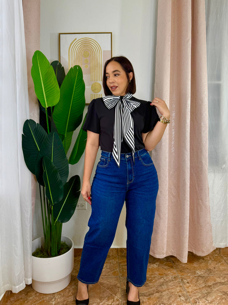 KEILA " BLACK TOPS