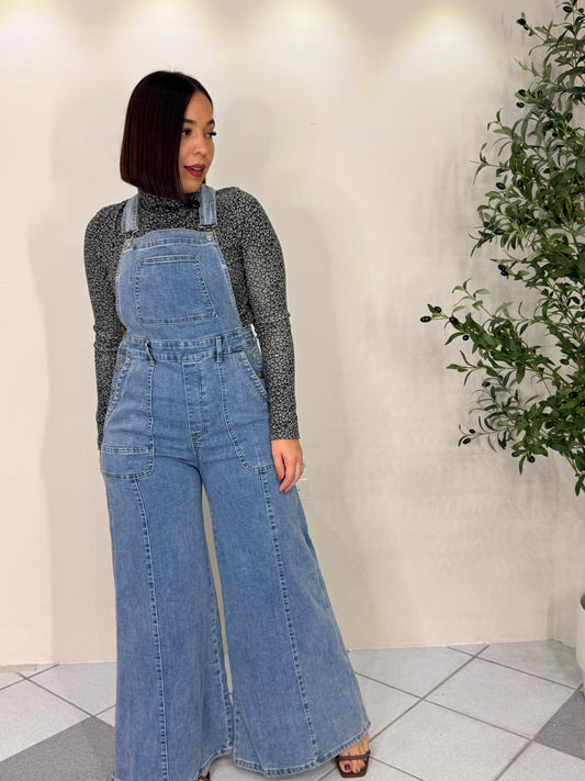 LAURA" DENIM JUMSUIT