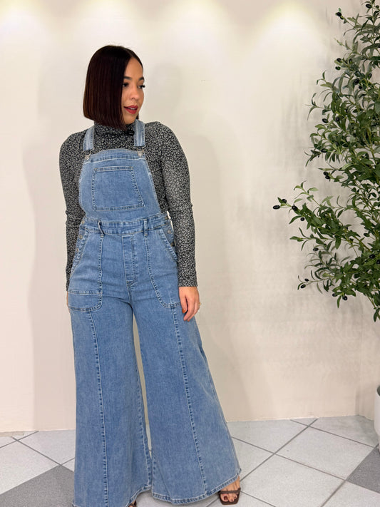 LAURA" DENIM JUMSUIT