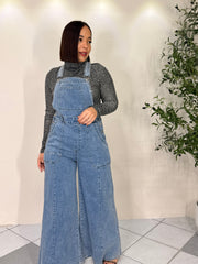 LAURA" DENIM JUMSUIT