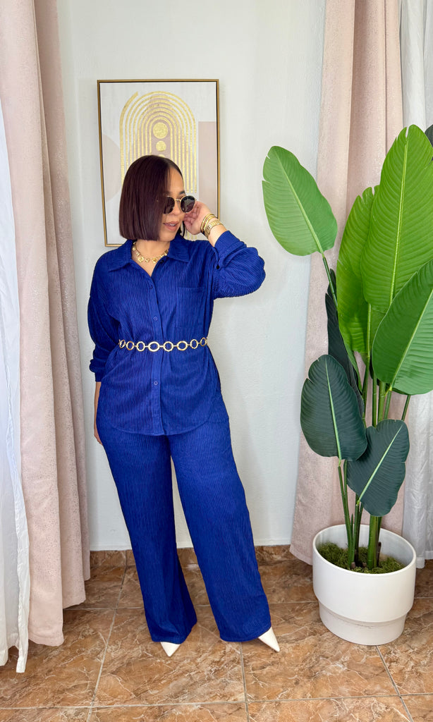 BLUE SET DOS PIEZAS