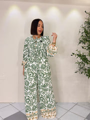 MICHELLE SET DOS PIEZAS VERDE