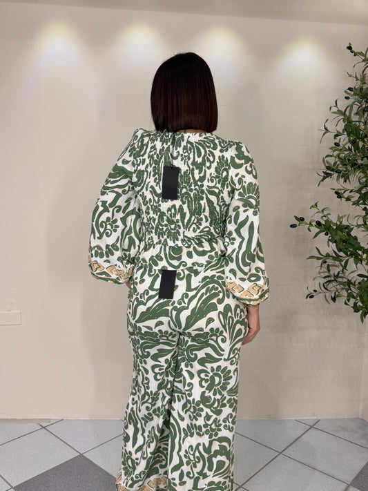 MICHELLE SET DOS PIEZAS VERDE