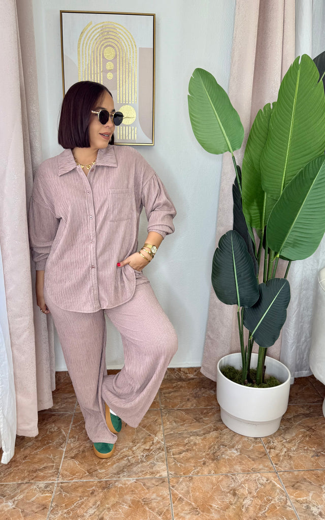 BEIGE SET DOS PIEZAS