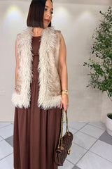 LUX VEST  TAUPE