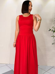 TATIANA RED DRESS