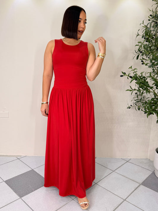 TATIANA RED DRESS