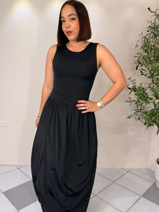 TATIANA BLACK  DRESS