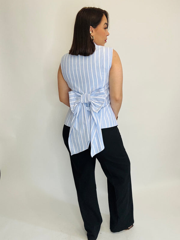BLUE CHIC TOP VEST