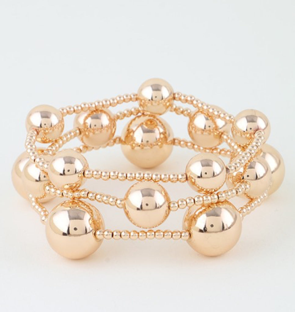 "3-in-1 Gold Bracelet