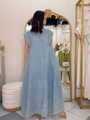 CATALINA" LIGHT DENIM DRESS