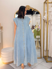 CATALINA" LIGHT DENIM DRESS