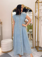 CATALINA" LIGHT DENIM DRESS