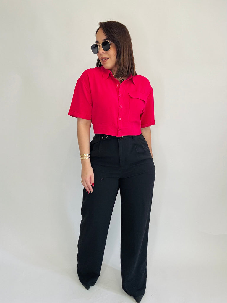 AMELIA" PINK TOP