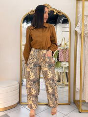 BLUSA CAMEL