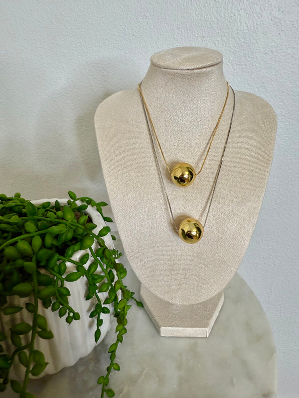 Collar Golden Beads