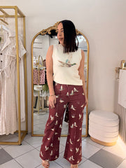 BURGUNDY ¨PANTALON