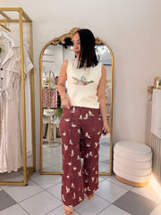 BURGUNDY ¨PANTALON