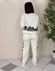 NOIR  WIDE LEG PANTS