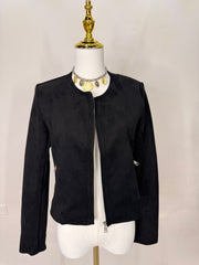 BLACK  JACKET SUEDE