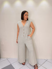 MICHELLE BEIGE JUMPSUIT