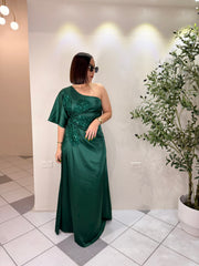 FLORY¨GREEN MAXI DRESS