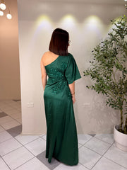 FLORY¨GREEN MAXI DRESS