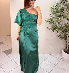 FLORY¨GREEN MAXI DRESS