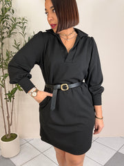 DANIELA” BLACK DRESS