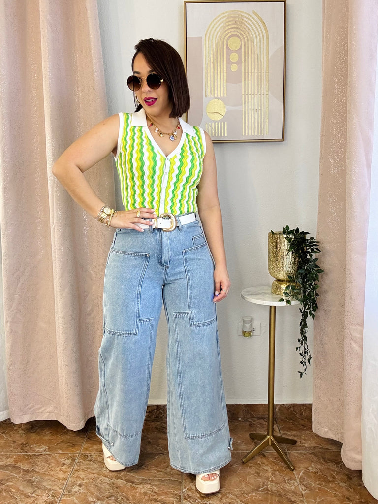 GREEN TOP