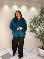 TEAL LUXE JACKET