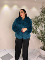 TEAL LUXE JACKET