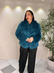 TEAL LUXE JACKET
