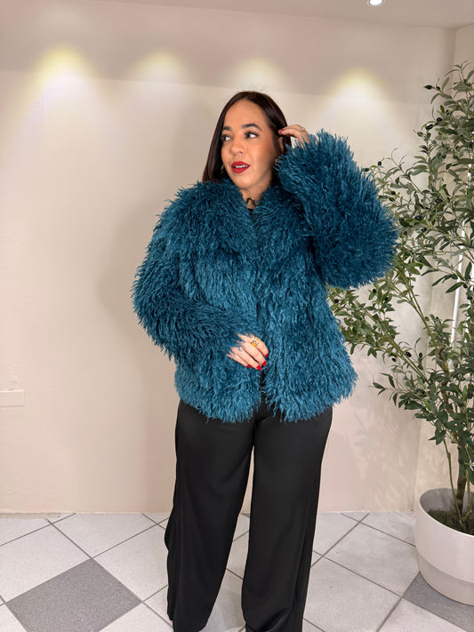 TEAL LUXE JACKET