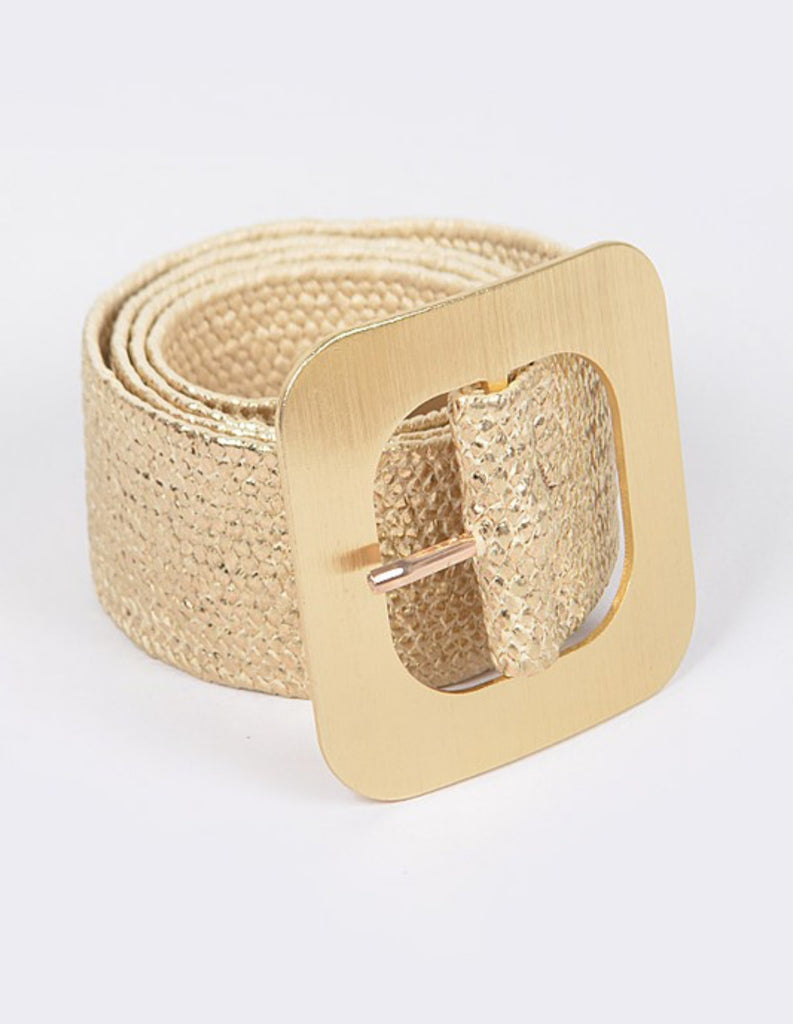 STRAW  ELASTIC BELT