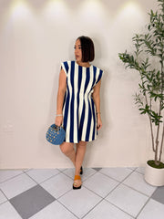 SOFIA DRESS NAVY