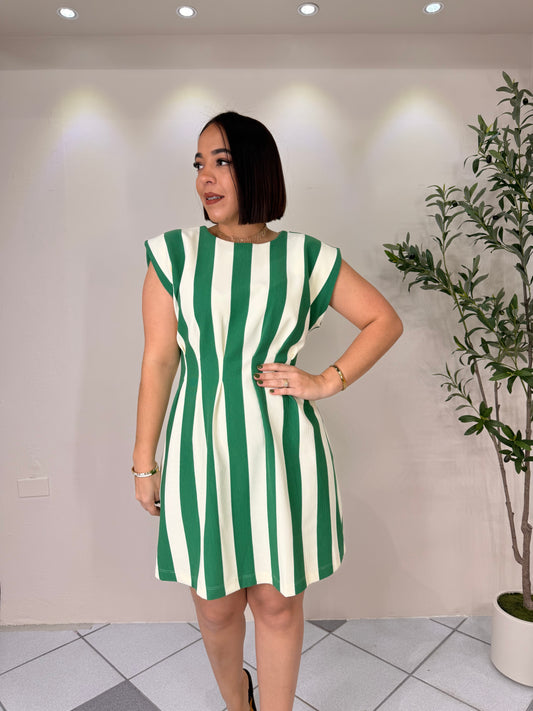 SOFIA GREEN  DRESS