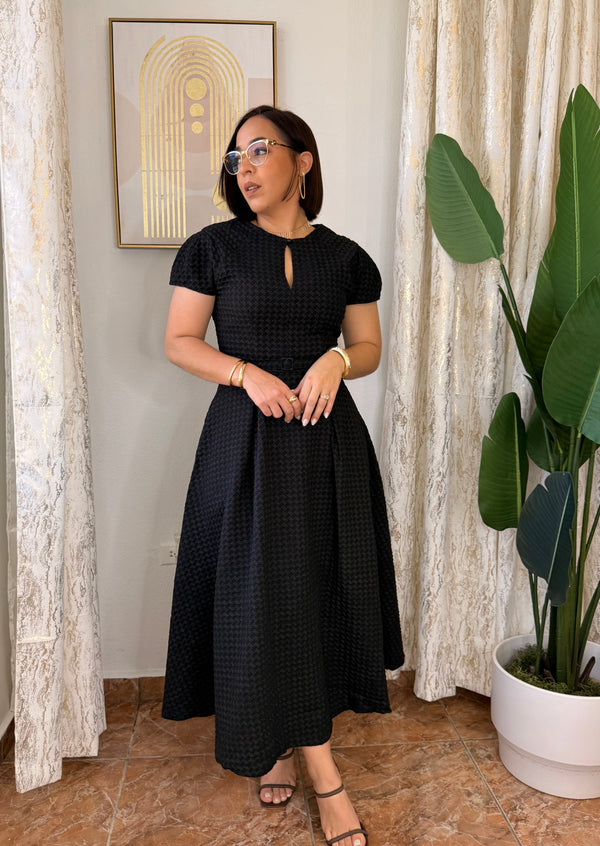 MELISA” BLACK DRESS