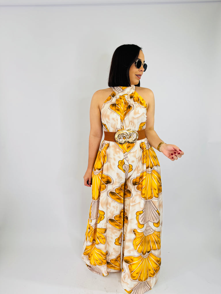 MAITE¨JUMPSUIT MUSTARD