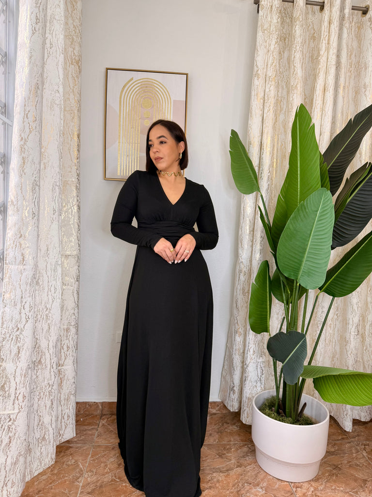 NEYSHA" BLACK DRESS